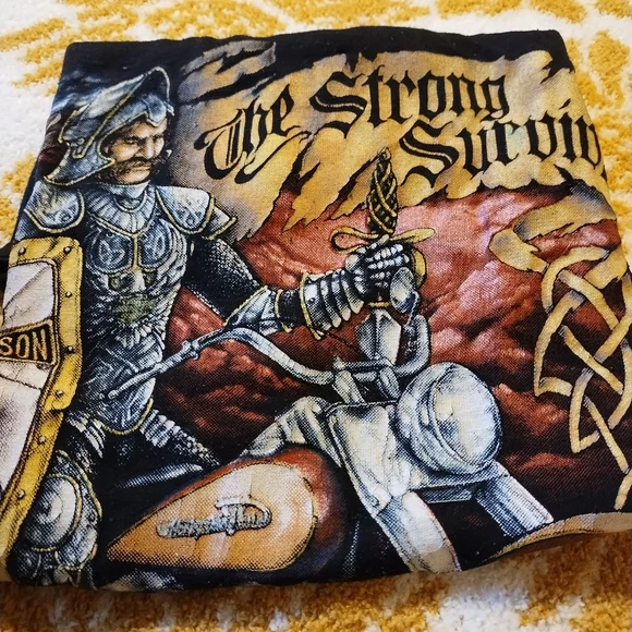 Vintage 1990 Harley Davidson T-shirt (Open To Offers)😊 - Picture 1 of 10